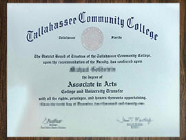 purchase realistic Tallahassee Community College degree