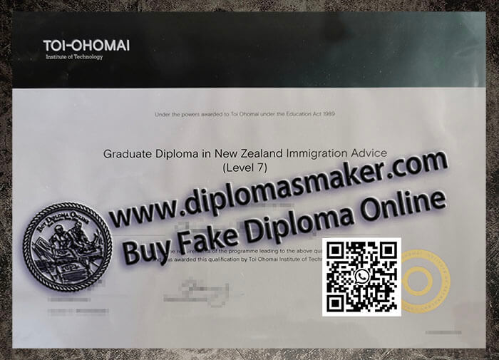 purchase realistic Toi-Ohomai Institute of Technology diploma