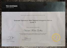 purchase realistic Toi-Ohomai Institute of Technology diploma