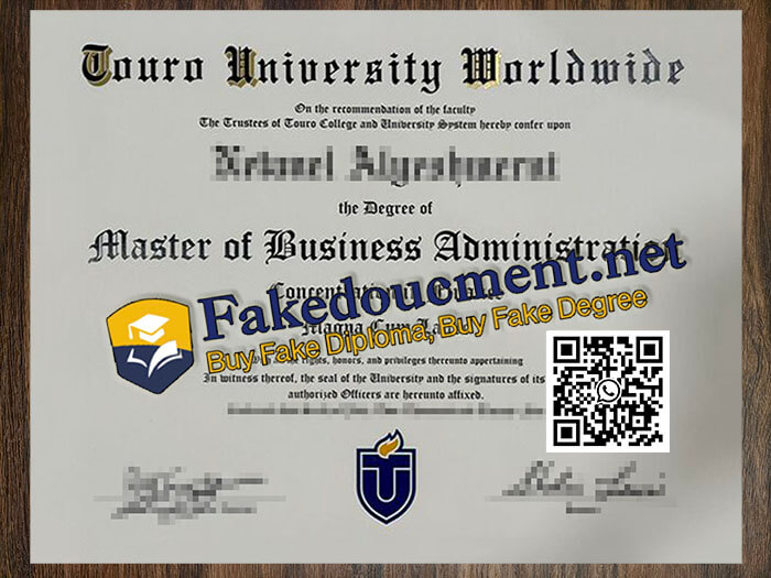 purchase realistic Touro University Worldwide diploma