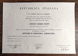 purchase realistic Politecnico di Milano certificate