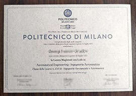 purchase realistic Politecnico di Milano diploma
